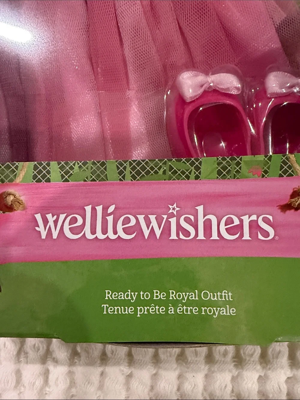 American Girl Welliewishers Ready to Be Royal Outfit NWT